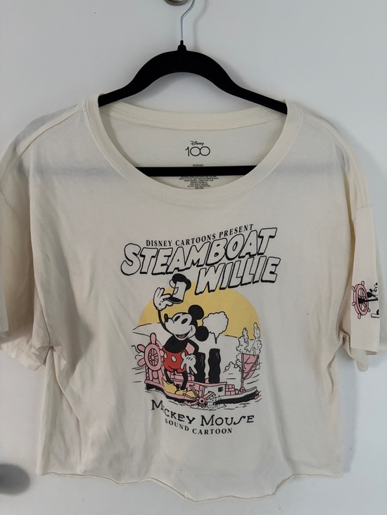 Disney Tops - Disney Steamboat Willie Mickey Mouse Graphic Tee